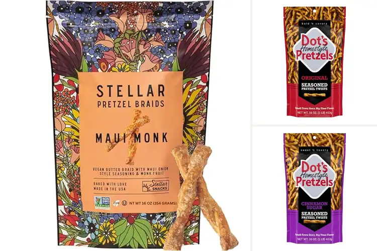 Detailed view of Best 16Oz Resealable Bag Pretzels