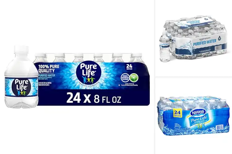 Detailed view of Best 24 Pack Water Bottles