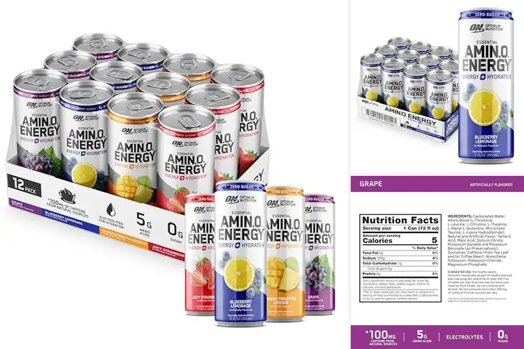 Detailed view of Best Amino Acid Drinks: Top 10 Energy & Recovery Boosters