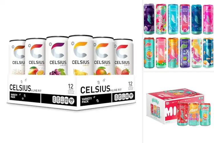 Detailed view of Best Assorted Flavor Energy Drinks