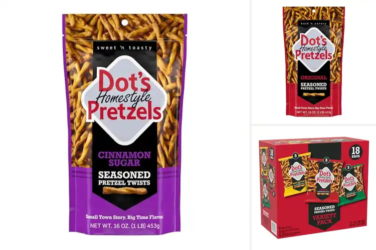 Detailed view of Best Baking Crunch Crumble Pretzels