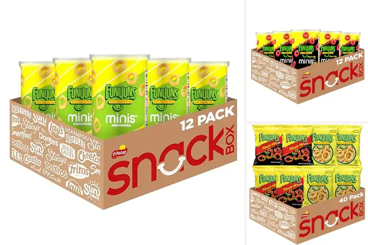 Detailed view of Best Bite Sized Chips Funyuns Minis