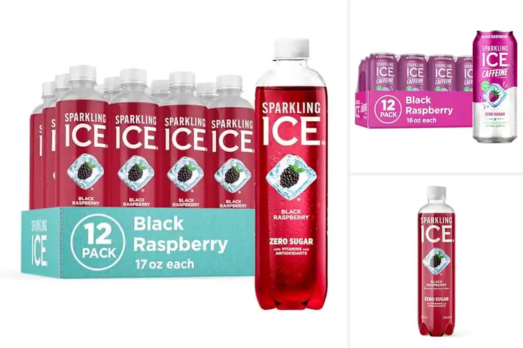 Detailed view of Best Black Raspberry Sparkling Water Flavor