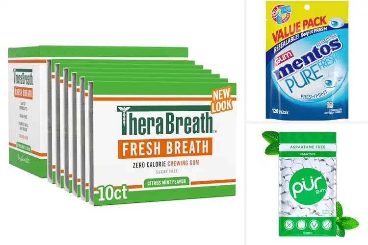Detailed view of Best Breath Freshening Gums