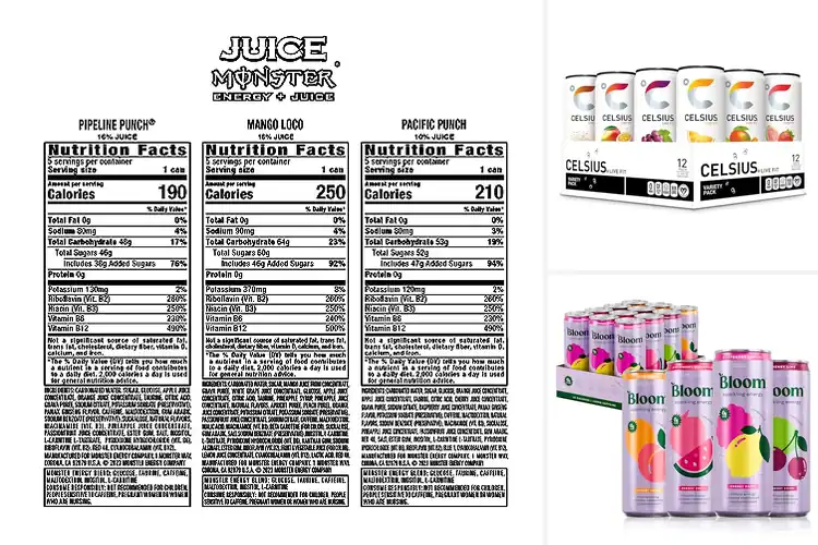 Detailed view of Best Bulk Energy Drink Packs