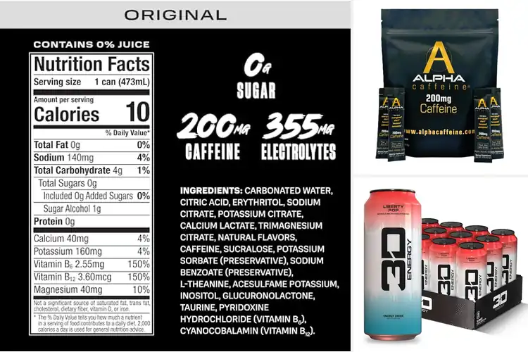 Detailed view of Best Caffeine Packed Drinks 200Mg: Top 10 Energizing Picks