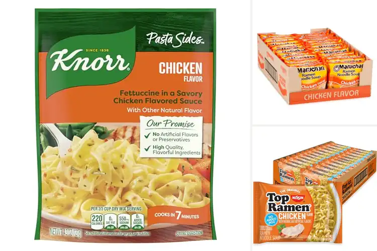 Detailed view of Best Chicken Flavored Noodles