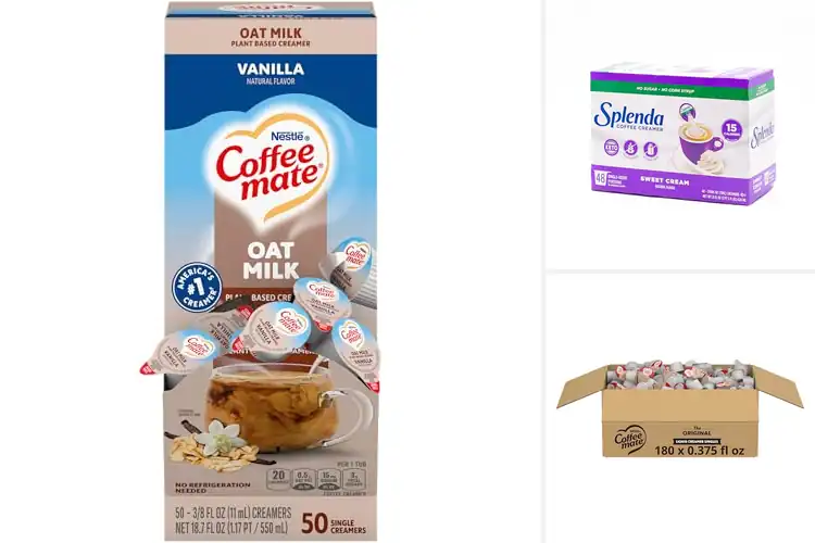 Detailed view of Best Coffee Creamer Singles For Here Or To Go