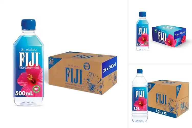 Detailed view of Best FIJI Water