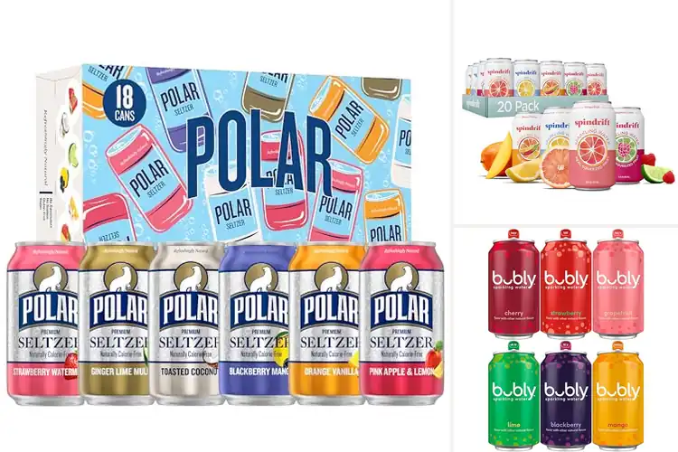Detailed view of Best Flavored Seltzers: Zero-Sugar, Zero-Calorie Refreshment