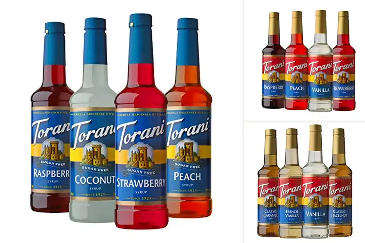 Detailed view of Best Flavored Syrups