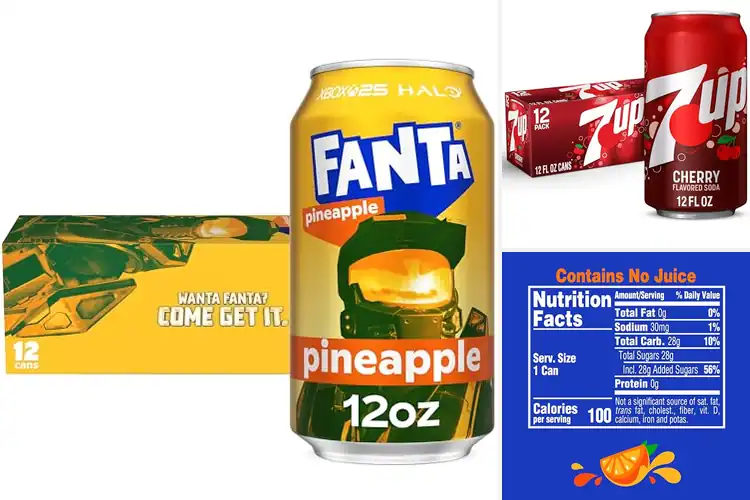 Detailed view of Best Fruit Flavored Sodas