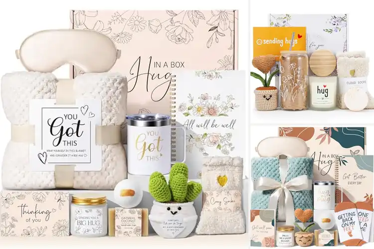 Detailed view of Best Get Well Gift Box