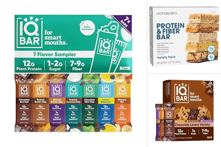 Detailed view of Best High Fiber Protein Bars