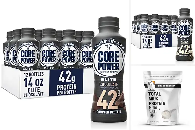 Detailed view of Best High Protein Milks