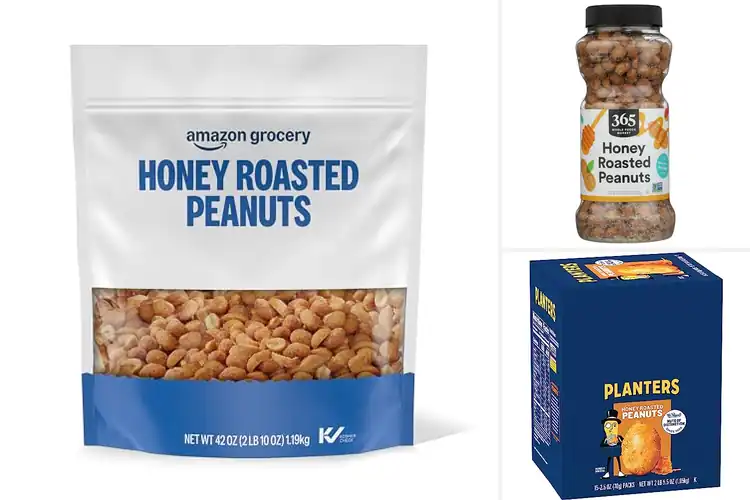 Detailed view of Best Honey Roasted Peanuts: Sweet, Salty, Crunchy Bliss