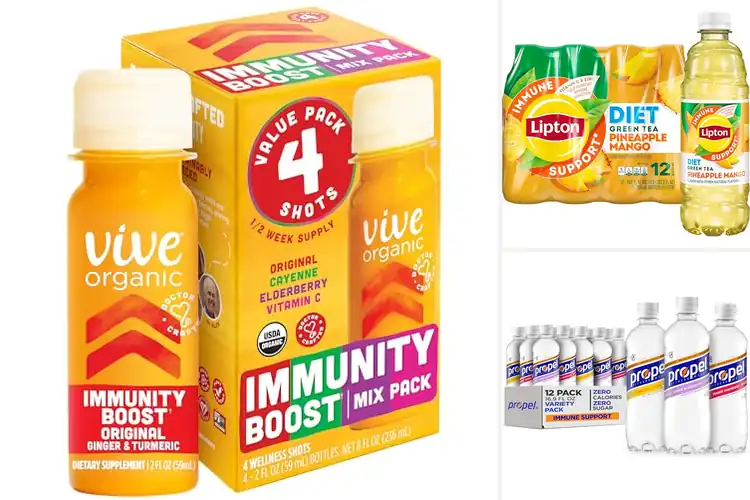 Detailed view of Best Immune Support Drinks: Boost Wellness with Top Picks