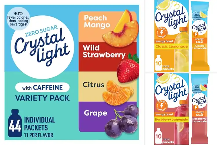 Detailed view of Best Light Tasting Energy Drinks