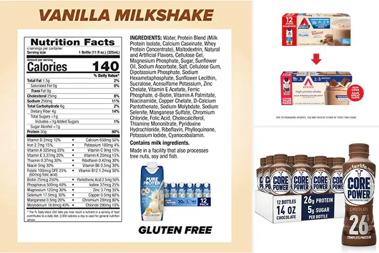 Detailed view of Best Low Calorie Protein Shakes