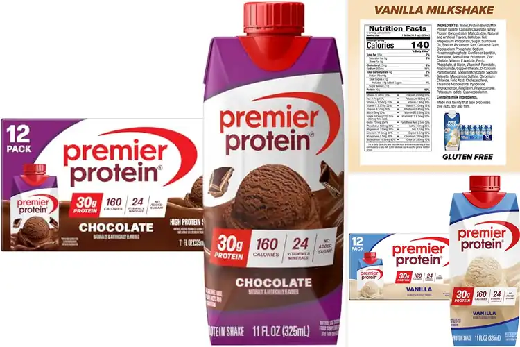 Detailed view of Best Low Sugar Protein Shakes