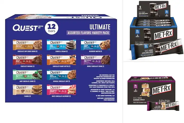 Detailed view of Best Meal Replacement Bars
