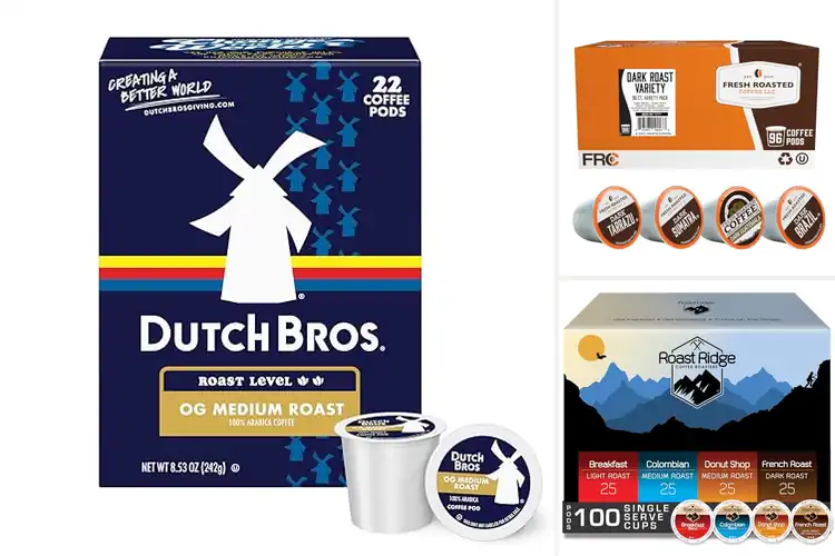 Detailed view of Best Medium And Dark Roast Coffee Pods
