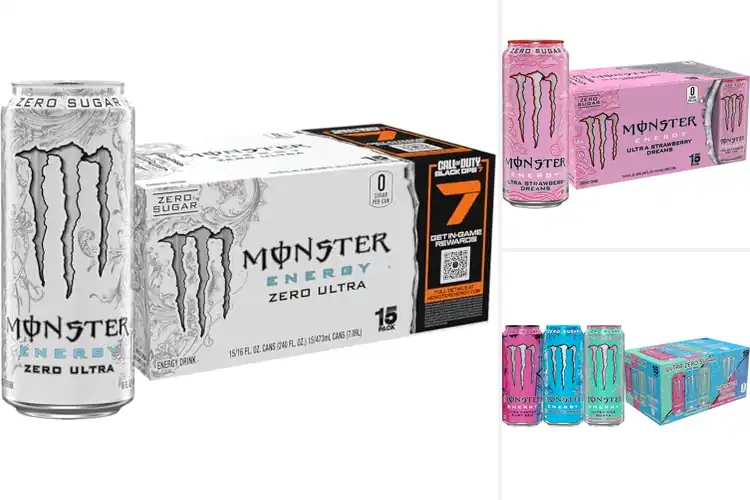Detailed view of Best Monster Energy Ultra Zero Flavor