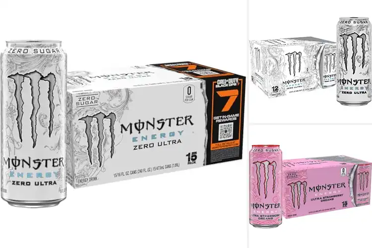 Detailed view of Best Monster Energy Zero Ultra