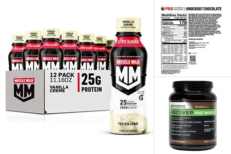 Detailed view of Best Muscle Recovery Shakes