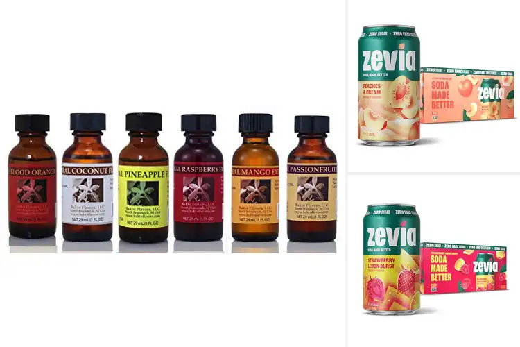 Detailed view of Best Natural Flavor Sodas