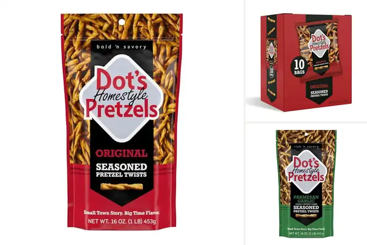 Detailed view of Best Original Seasoned Pretzel Twist Flavor