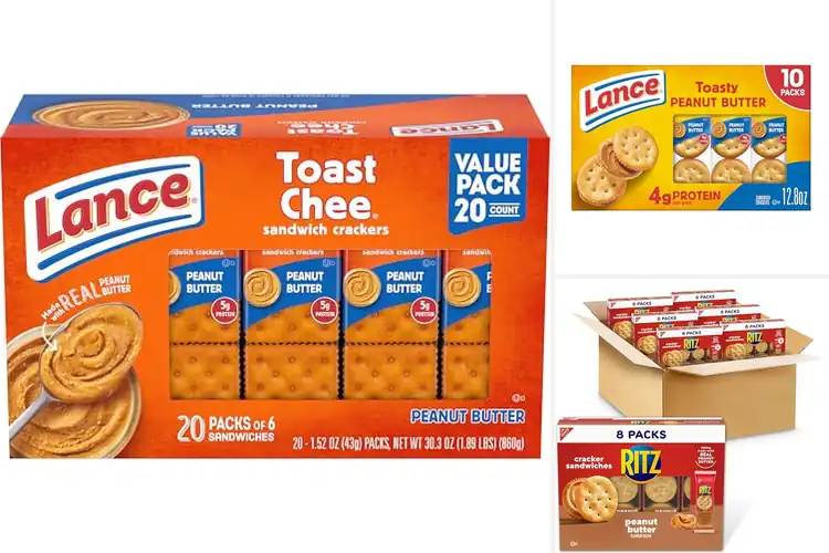 Detailed view of Best Peanut Butter Crackers: Top 10 Snacks Compared for You