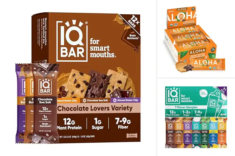 Detailed view of Best Plant Protein Bars