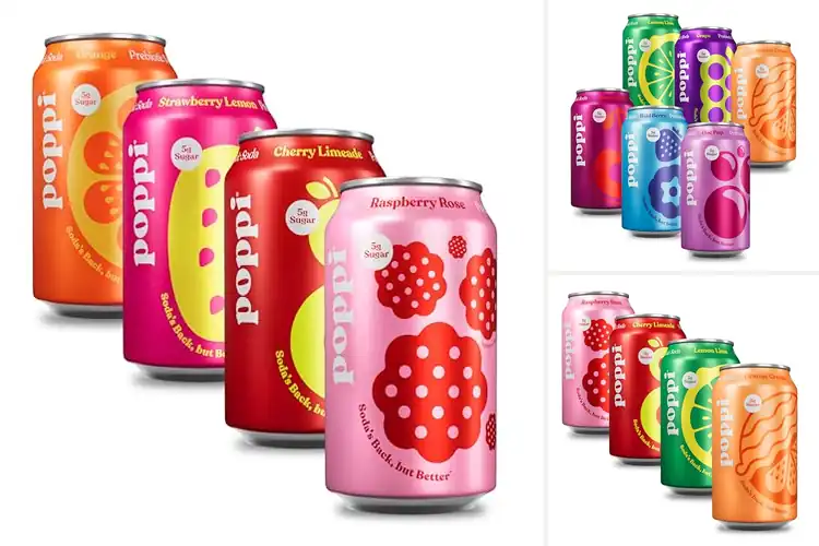 Detailed view of Best Poppi Sparkling Beverages