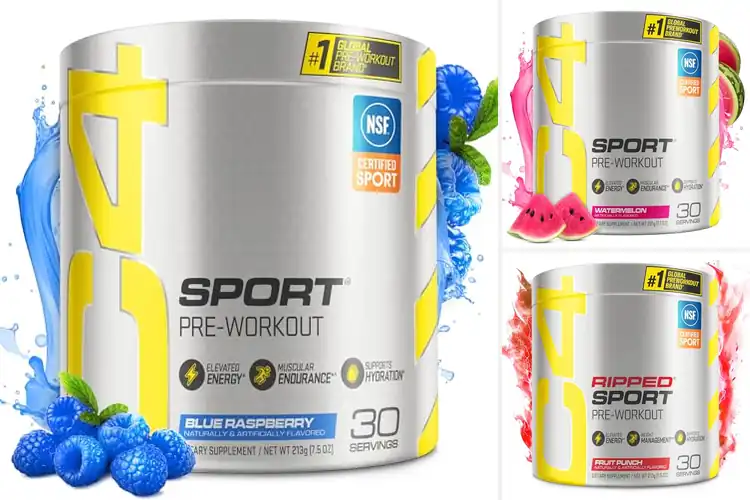 Detailed view of Best Pre-Workout Energy Drinks