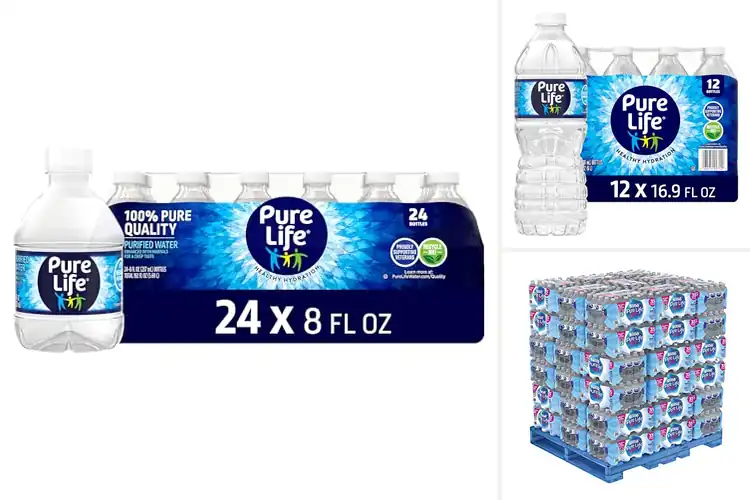 Detailed view of Best Pure Life Water Bottles