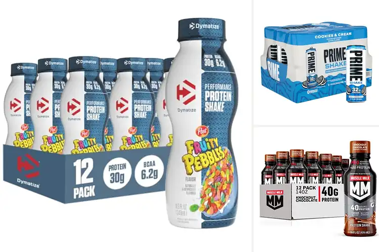 Detailed view of Best Recovery Shakes