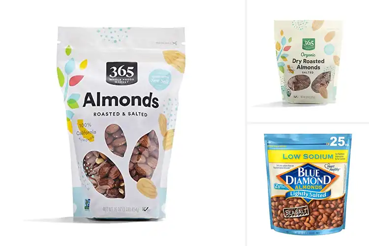 Detailed view of Best Roasted Salted Almonds