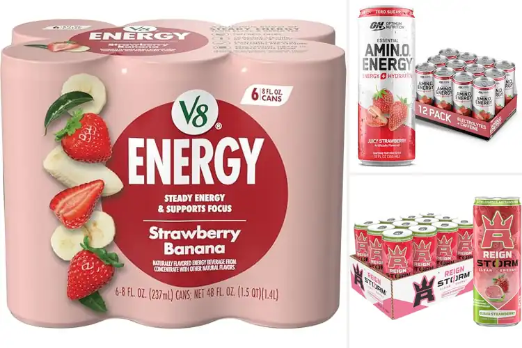Detailed view of Best Strawberry Flavored Energy Drinks