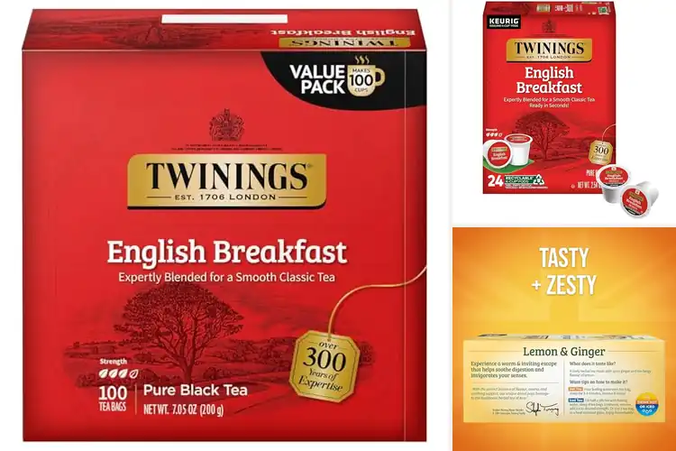 Detailed view of Best Twinings Teas