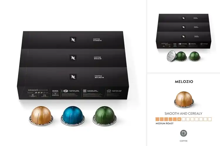 Detailed view of Best Vertuo Coffee Pods