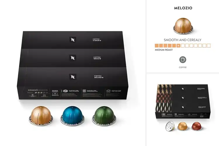 Detailed view of Best VertuoLine Coffee Pods