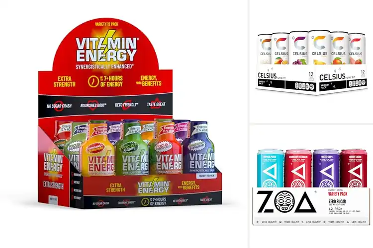 Detailed view of Best Vitamin-Infused Energy Drinks for Natural Boost & Focus